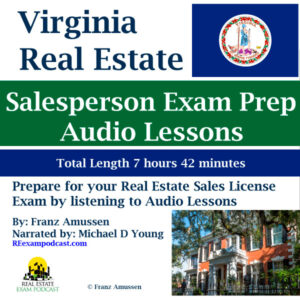 Virginia Real Estate Sales Audio Lessons