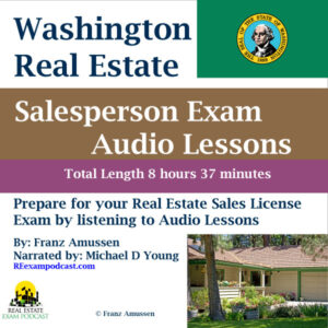 Washington Real Estate Sales Audio Lessons